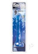 Raging Hardons 9-Inch Ballsy Blue Anal Dildo in packaging for intense anal pleasure and realistic design.