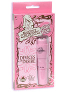 Naughty Secret Devices of Desire Waterproof Pocket Rocket Massager in pink packaging for compact and discreet pleasure.