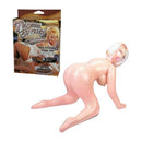 Tereza Barkley Doggy Pose Doll Doggy Pose Doll with inflated body and packaging for a realistic experience.