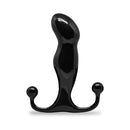 Aneros Progasm Prostate Stimulator Black Ice featuring a sleek black design and unique perineum tab.