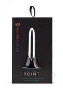 NU Sensuelle Bullet Point 20 Functions Silver packaging showcasing its sleek design and enticing features.