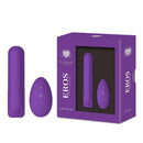 Eros Ultra Bullet with Remote in Purple, featuring sleek design and powerful 10-speed vibration for enhanced pleasure.