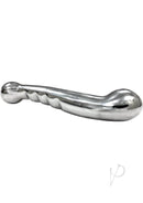 Rouge Anal Or Vaginal Dildo 7 inches Stainless Steel, premium dual-ended stainless steel dildo for stimulation.