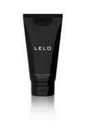 LELO Water Based Personal Moisturizer 2.5 Oz in a sleek black tube for hydration and intimacy.