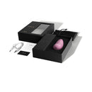LELO LILY 2 Rechargeable Scented Vibrator Pink Rose in packaging with charger and accessories.