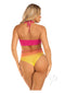 Seamless Ombere Halter Suit Os Sunset-2