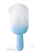 Bite Me Cream Pop Stimulator Blue by Honey Play Box, a unique popsicle-shaped vibrator for playful satisfaction.