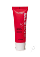Beaver Butter Stim Arousal Vulva Serum 50 ml in a red tube designed for intimate experiences.