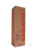 Beaver Butter Water Based Lube 3 Oz packaging with natural ingredients, perfect for enhancing intimacy.