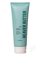 Beaver Butter Soothing Shaving Cream 8 Oz tube showcasing its nourishing formula and clean scent.