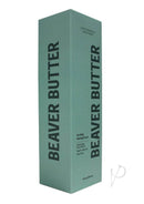 Beaver Butter Soothing Shaving Cream 8 Oz packaging in a sleek box design, ideal for luxurious shaving experience.