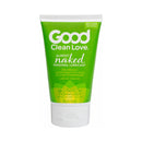 Good Clean Love Almost Naked Personal Lubricant 4 Oz in green tube with bio-match technology and aloe vera.