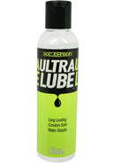 Bottle of Doc Johnson Ultra Lube 6oz, long-lasting water-based lubricant for intimate encounters