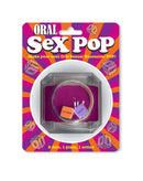 Oral Sex Pop Dice Game packaging for adventurous couples to enhance intimate moments with action and body part dice