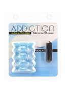 ADDICTION SILICONE STROKER GLOW IN THE DARK-0
