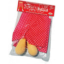 Mr. Saggy Balls Boxer Shorts in packaging featuring droopy latex balls, perfect for adult gag gifts at parties, birthdays, and Halloween.
