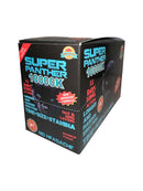 Super Panther 10000K 24 pc Display box for 15 days long action male enhancement supplement.
