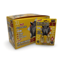 Rhino 25 Male Enhancement 100000 pack displaying fast-acting supplements for improved time, size, and stamina.