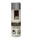 JO Coconut Hybrid Lubricant 8 Oz Bottle - Premium Coconut Oil & Water-Based Blend for Luxurious Glide