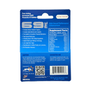 Back of 69 Ave Male Vitality Capsules packaging showing ingredients and supplement facts for stamina and energy.