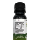 Supplement facts label for MaxFuel Polar Ice Energy Vitality Shooter, detailing ingredients and nutritional information.