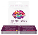 Creative Kisses Couples Card Game - 101 Ways to Kiss Your Lover by Kheper Games box and cards