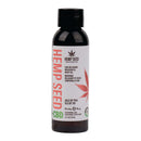 Relaxing Massage and Body Oil Isle of You 2 Oz bottle with hemp seed CBD for skin nourishment.