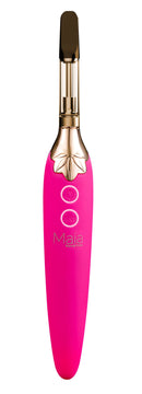 VAPORATOR VIBRATING SILICONE RECHARGEABLE VAPE PINK-3