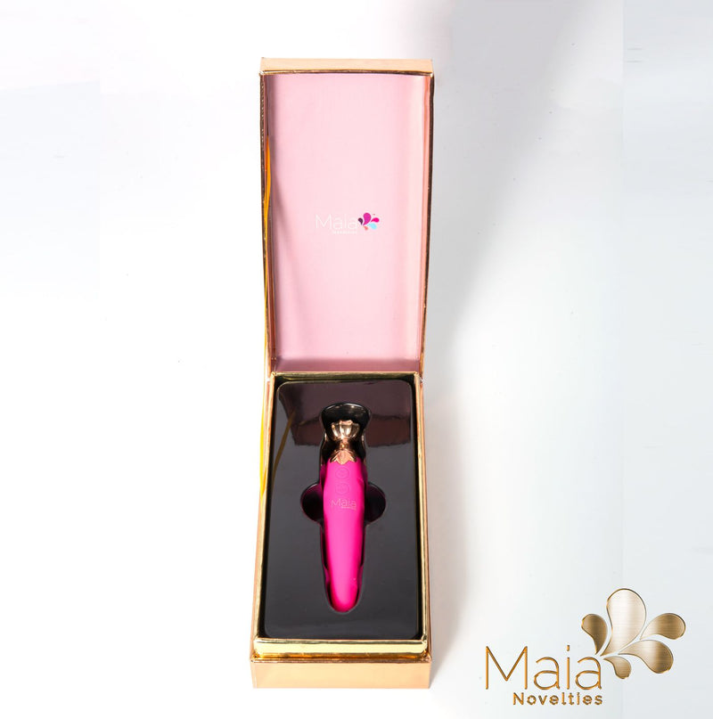 VAPORATOR VIBRATING SILICONE RECHARGEABLE VAPE PINK-5