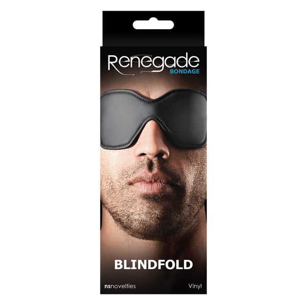 RENEGADE BONDAGE BLINDFOLD BLACK-0