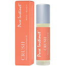 Pure Instinct Crush pheromone perfume oil bottle with packaging, 0.34 fl oz, vibrant citrus and floral fragrance.