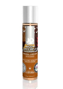 JO Spice Me Up Gingerbread Personal Lubricant 1 OZ bottle with festive label on white background