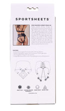 SPORTSHEETS HIGH WAISTED CORSET STRAP ON-1