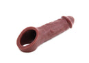 Vixen Creations Colossus Chocolate Brown intimate accessory for enhanced pleasure and satisfaction in caramel, chocolate, and vanilla colors