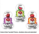 BJ Bang Oral Sex Candy 72PC Display in Strawberry, Cherry, and Watermelon Flavors by Hott Products