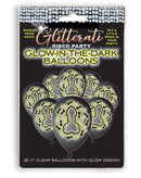 Package of Glitterati Disco Party Glow-in-the-Dark 11-Inch Balloons for bachelorette party decor