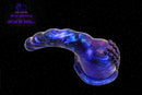 Gee Whizzard Galaxy Attachment for Magic Wand Vibrator in celestial purple and blue design from Vixen Creations