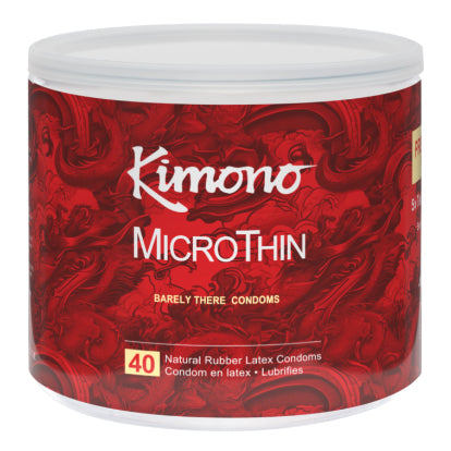 KIMONO MICROTHIN ULTRA THIN 40 CT FISHBOWL-0