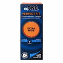 My One Extra Wide Latex Condoms 10 Count Box for Perfect Fit and Comfort