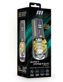 M For Men SpinMaster Pro - Grey Automatic Male Masturbator with 360° Rotation in packaging.