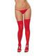 Dream Girl Lingerie Thigh High Sheer Red OS Queen Moulin at $3.99