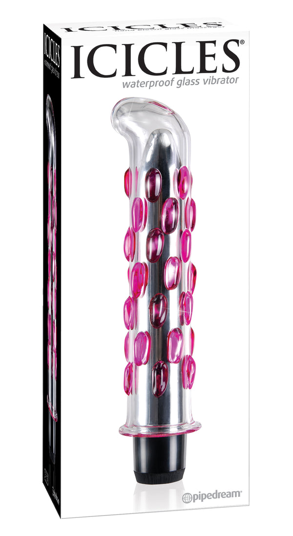 Pipedream Products Icicles #19 Waterproof Glass Vibrator at $44.99