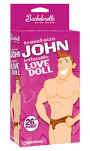 Bachelorette Party Favors Travel Size John Inflatable Love Doll in Packaging