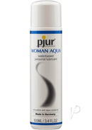 Pjur Woman Aqua 100ml bottle - Premium Water-Based Lubricant for Women, designed for soft and sensitive skin, made in Germany.