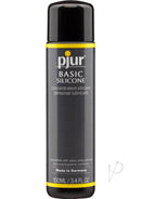 Pjur Basic Silicone 100ml lubricant bottle for intimate massage and long-lasting lubrication.