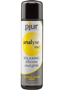 Pjur Analyse Me! Glide 100ml silicone anal lubricant with jojoba for enhanced pleasure and comfort.