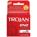 Trojan Regular Non-Lubricated Condoms 3 Pack - Premium quality latex, ideal for applying your own lubricant or using none for safe protection.