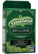 GoodHead For Him Kit in Mystical Mint Flavor packaging