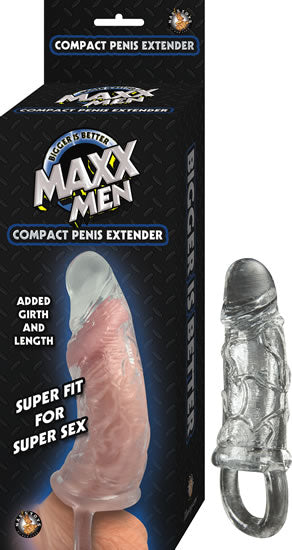 Nasstoys Maxx Men Compact Penis Sleeve Clear at $16.99