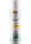Premium Pjur Med Natural Glide Herbal Water-Based Lubricant 100 ml, enriched with pure plant glycerine for sensitive skin and prolonged moisture